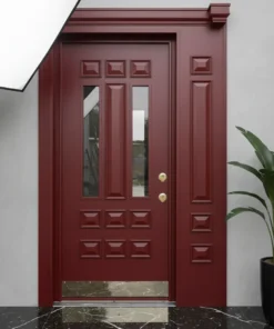 Antrasit Villa Kapisi Modelleri Fiyatlari 597 Kirmizi