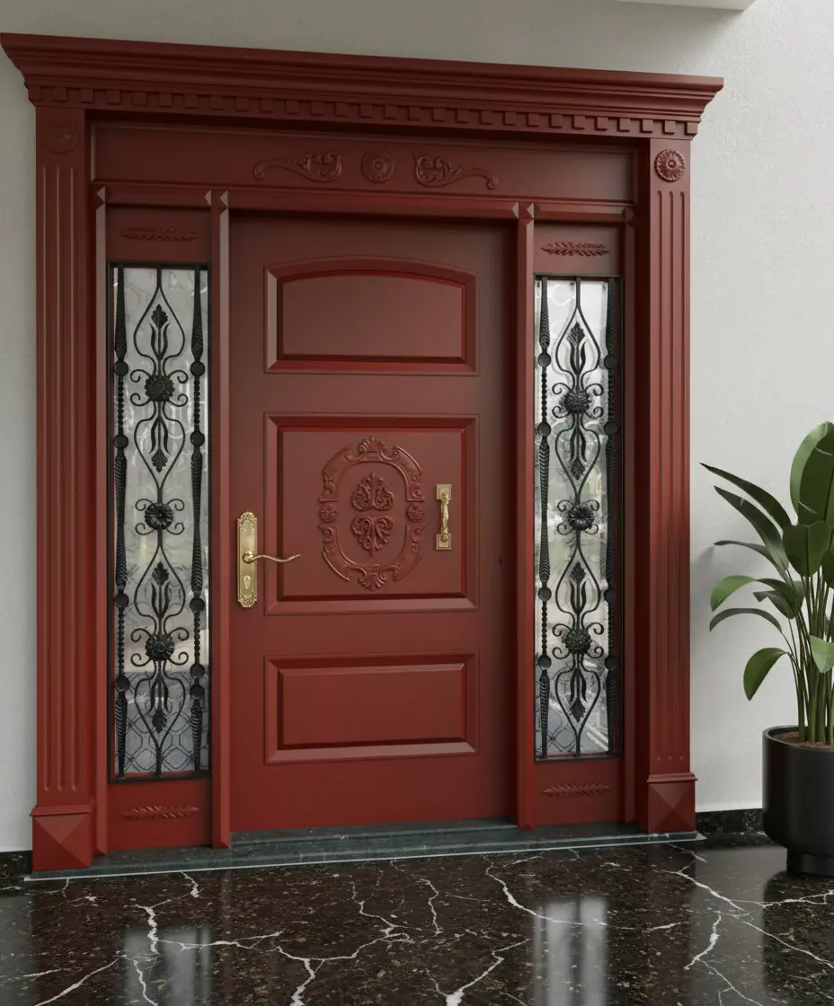Atakoy-Villa-Kapisi-Modelleri-Villa-Giris-Kapisi-Fiyatlari-Evk-025-Kirmizi Atakoy-Villa-Kapisi-Modelleri-Villa-Giris-Kapisi-Fiyatlari-Evk-025-Kirmizi