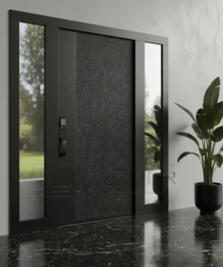 Bakir Kaplama Villa Kapisi Modelleri Fiyatlari 598 Siyah