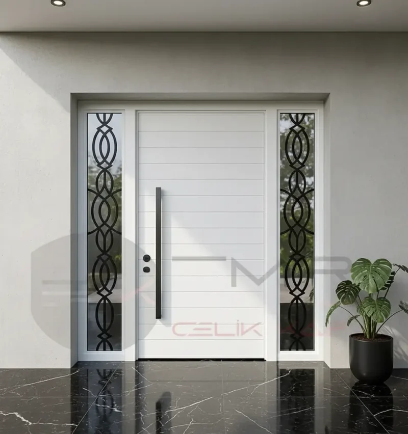 Beyaz Villa Kapısı Macellan 1 Beyaz Villa Kapisi Macellan Beyaz
