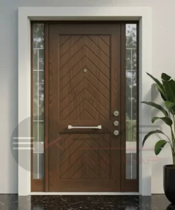 Beyaz Villa Kapisi New Maze Ceviz