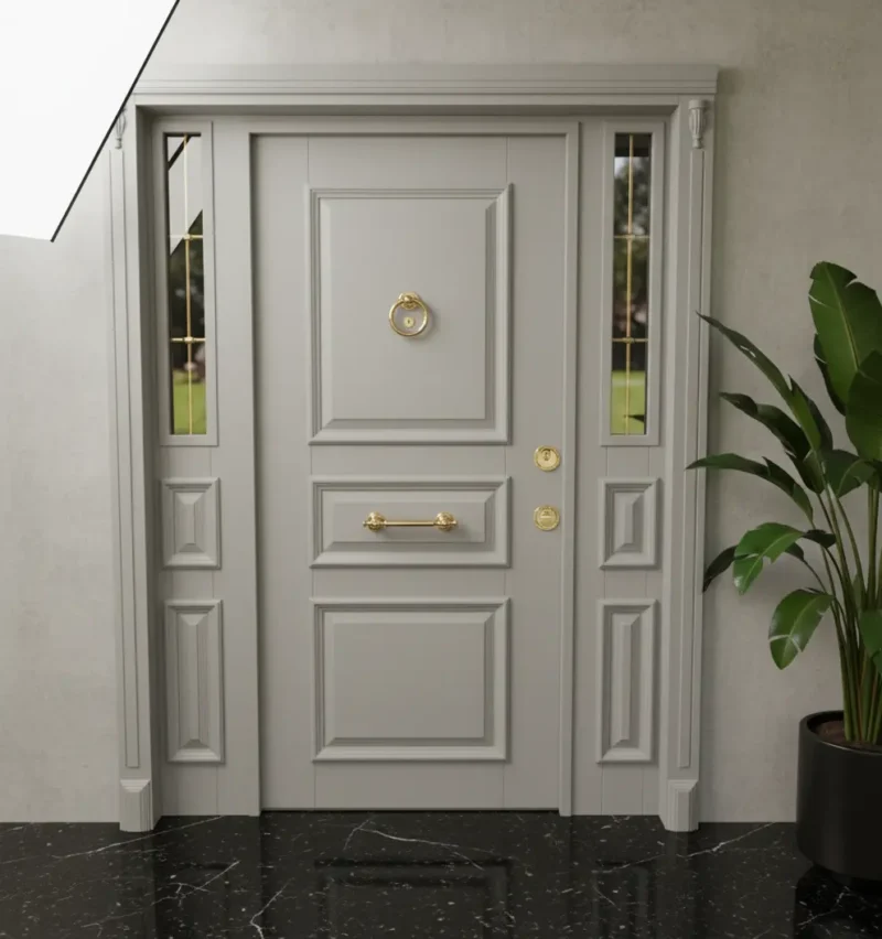 Ceviz Villa Kapısı Modelleri 547 4 Ceviz Villa Kapisi Modelleri 547 Gri