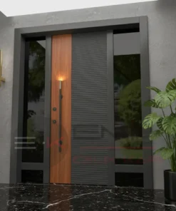 Compact Villa Kapisi Kane Siyah