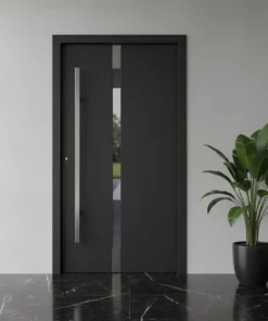 Dis Etkenlere Dayanikli Villa Kapisi Modelleri 254 Siyah