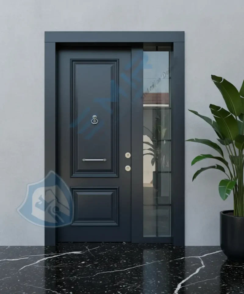 Dış Kapı Villa Kapısı Antrasit Villa Giriş Kapısı Evk-005 2 Dis Kapi Villa Kapisi Antrasit Villa Giris Kapisi Getto Siyah