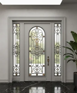 Ferforje Kapi Villa Kapisi 1042 Gri