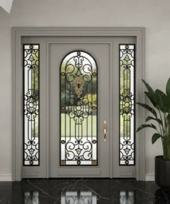 Ferforje Kapi Villa Kapisi 1048 Gri