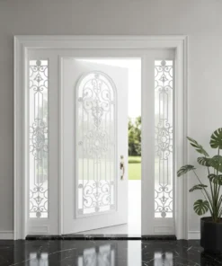 Ferforje Kapi Villa Kapisi 1049 Beyaz