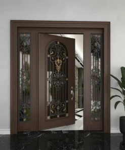 Ferforje Kapi Villa Kapisi 1049 Ceviz