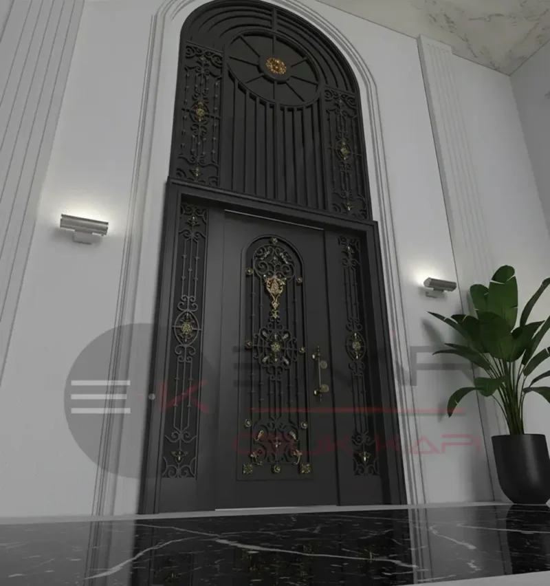 Ferforje Villa Kapısı Modelleri 1096 2 Ferforje Villa Kapisi Modelleri 1096 Siyah
