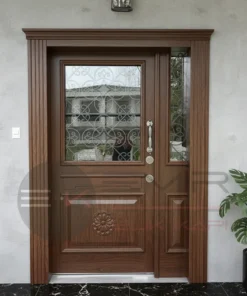 Gri Villa Kapisi Dis Kapi 1160 Ceviz