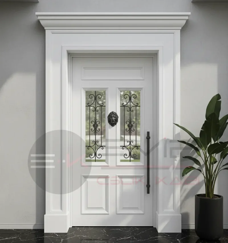 Klasik Villa Kapısı Manuella 1 Klasik Villa Kapisi Manuella Beyaz