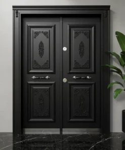 Klasik Villa Kapisi Modelleri Fiyatlari 603 Siyah