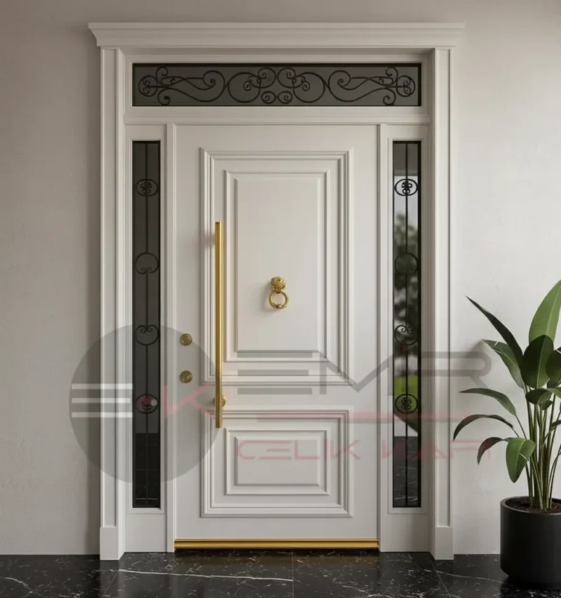 Klasik Villa Kapısı Nicoletta 4 Klasik Villa Kapisi Nicoletta Gri