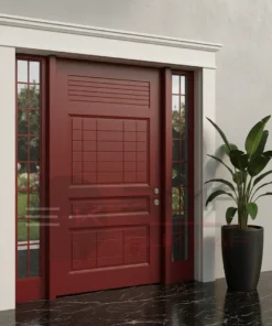 Klasik Villa Kapisi Valentino Kirmizi