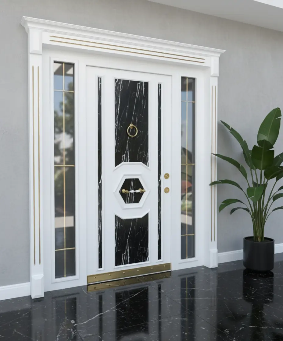 Kompak-Lamine-Dis-Kapi-Villa-Kapisi-Modelleri-Evk-102-Beyaz Kompak-Lamine-Dis-Kapi-Villa-Kapisi-Modelleri-Evk-102-Beyaz