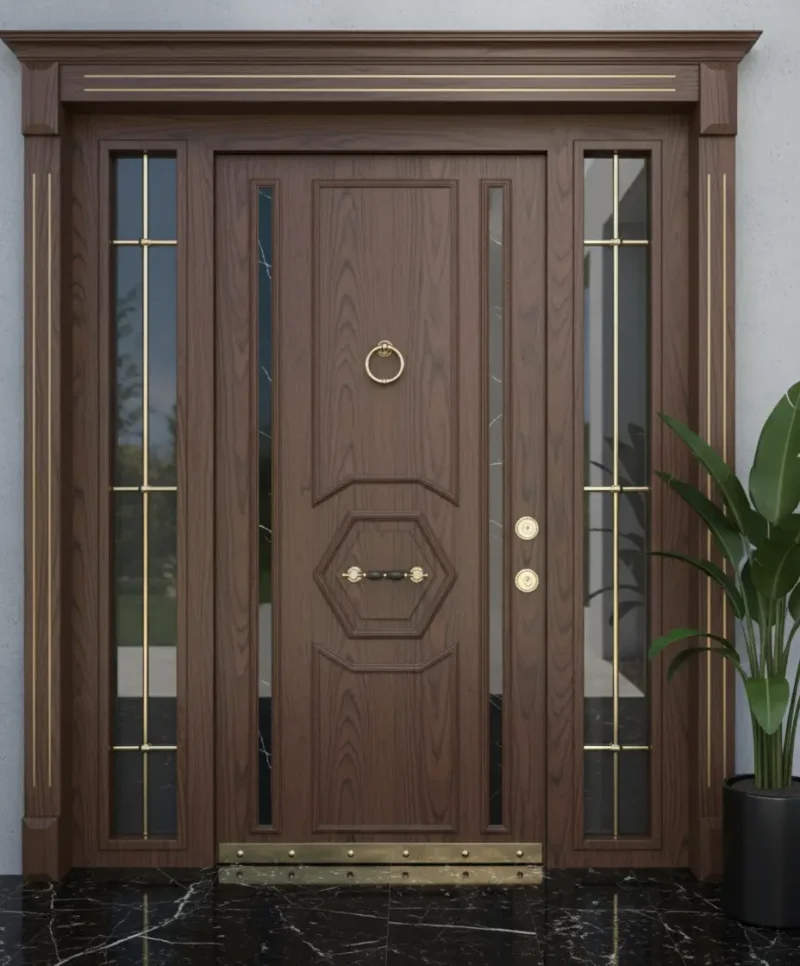 Kompak Lamine Dış Kapı Villa Kapısı Modelleri Evk-103 5 Kompak Lamine Dis Kapi Villa Kapisi Modelleri Evk 103 Ceviz