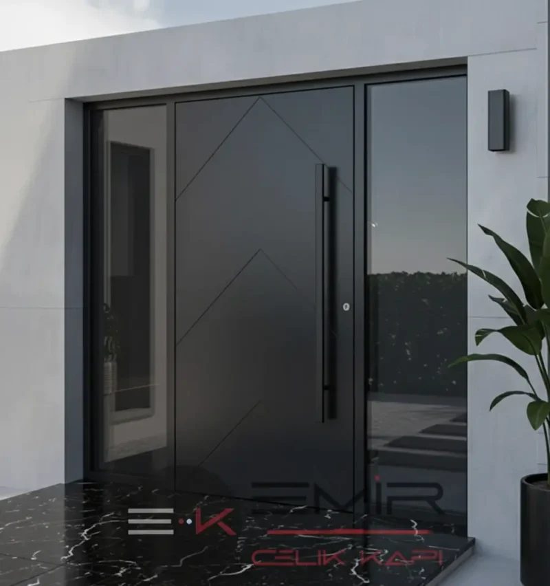 Kompakt İreko Villa Kapısı Modelleri 511 2 Kompakt Ireko Villa Kapisi Modelleri 511 Siyah