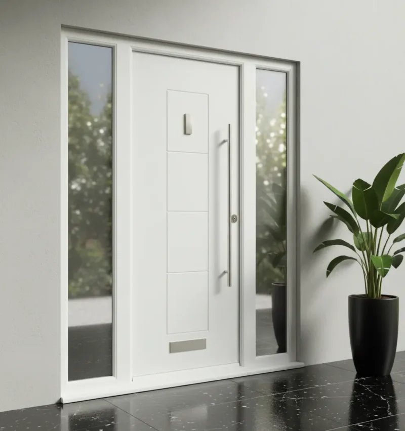 Kompakt İreko Villa Kapısı Modelleri 513 1 Kompakt Ireko Villa Kapisi Modelleri 513 Beyaz