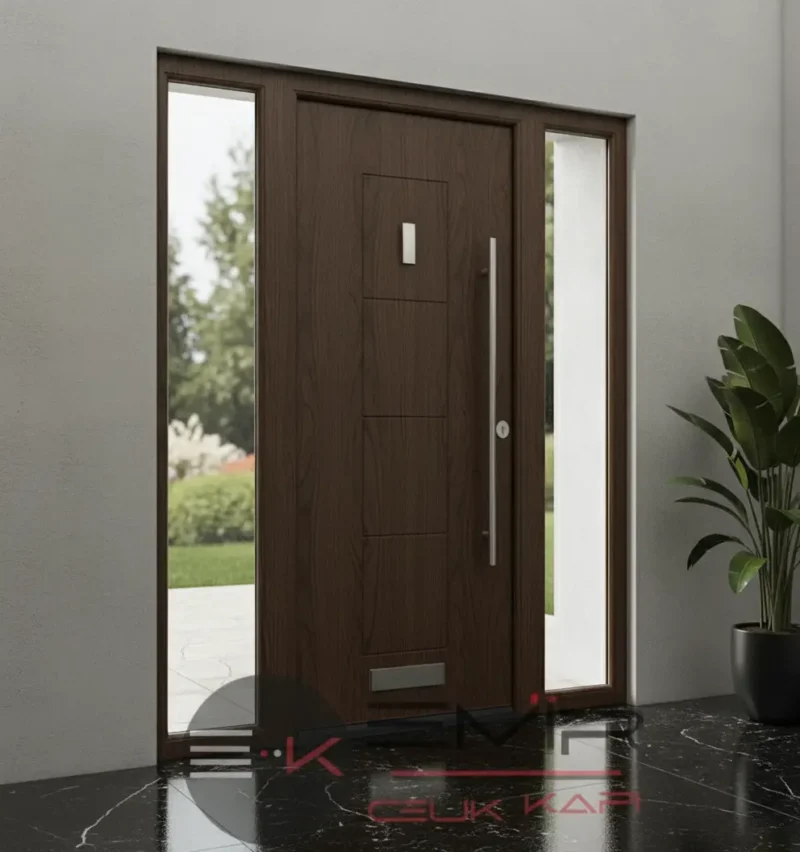 Kompakt İreko Villa Kapısı Modelleri 513 5 Kompakt Ireko Villa Kapisi Modelleri 513 Ceviz