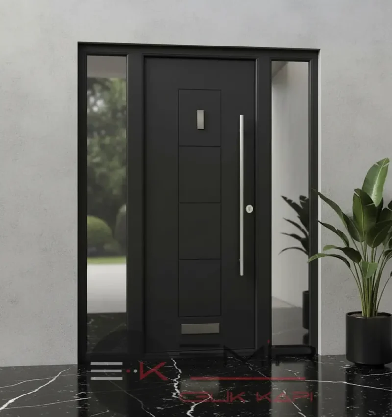 Kompakt İreko Villa Kapısı Modelleri 513 2 Kompakt Ireko Villa Kapisi Modelleri 513 Siyah