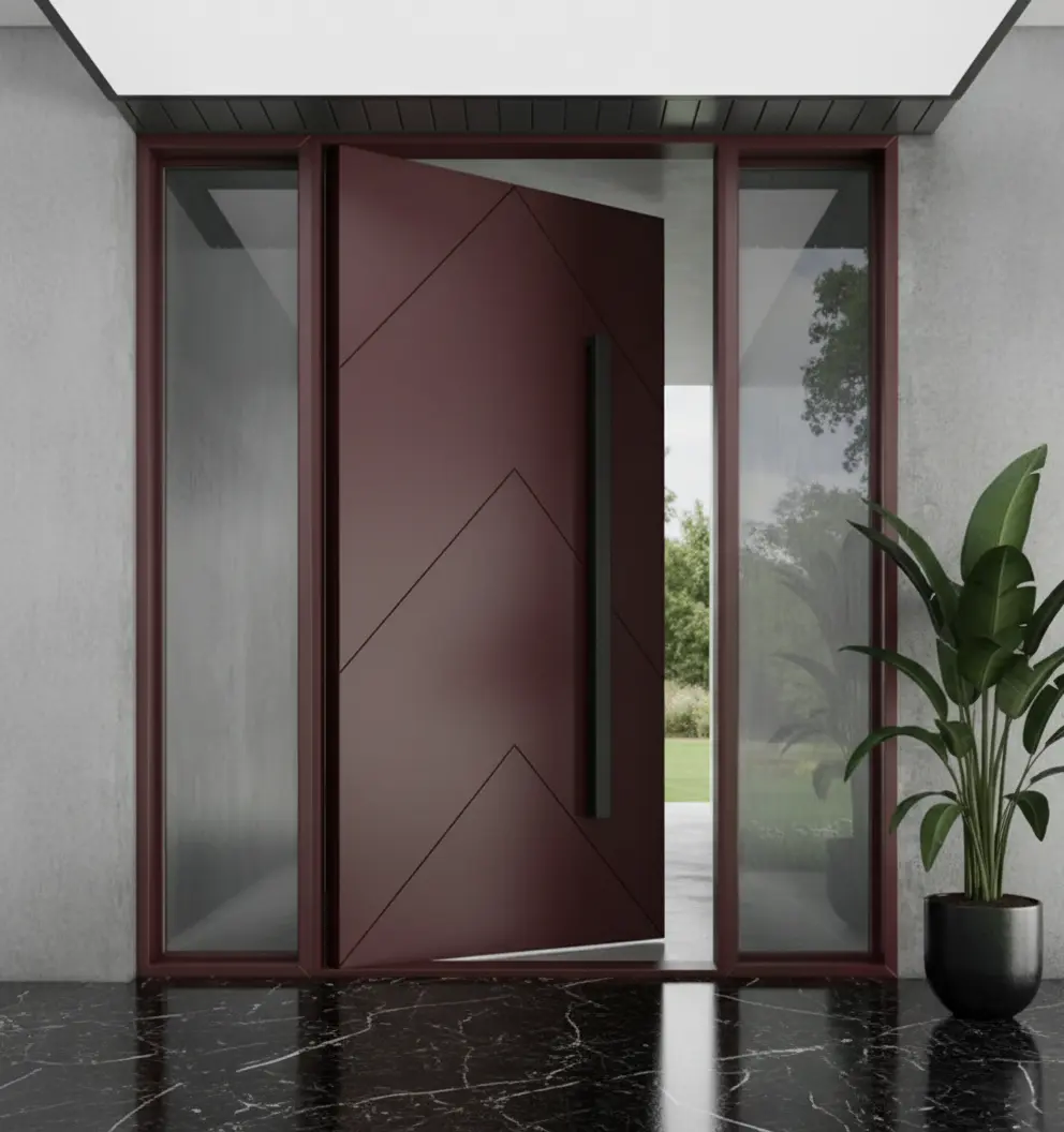 Kompakt-Ireko-Villa-Kapisi-Modelleri-515-Kirmizi Kompakt-Ireko-Villa-Kapisi-Modelleri-515-Kirmizi