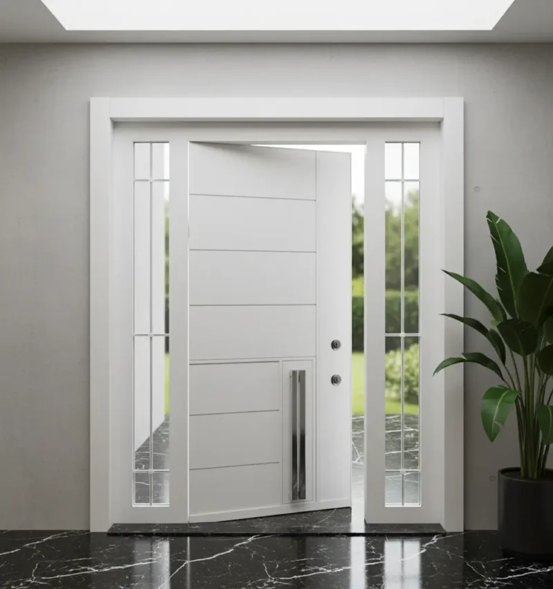 Kompakt İreko Villa Kapısı Modelleri 525 1 Kompakt Ireko Villa Kapisi Modelleri 525 Beyaz
