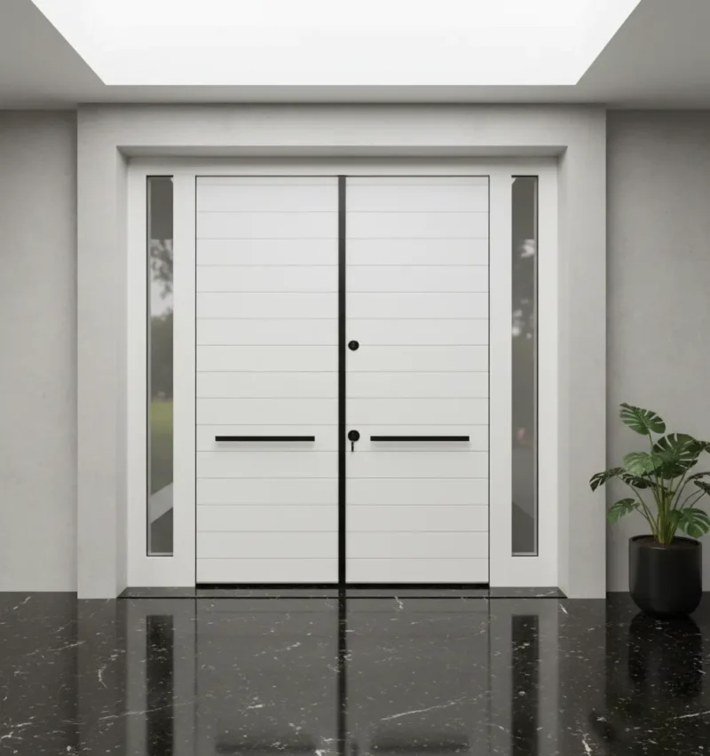 Kompakt İreko Villa Kapısı Modelleri 532 1 Kompakt Ireko Villa Kapisi Modelleri 532 Beyaz