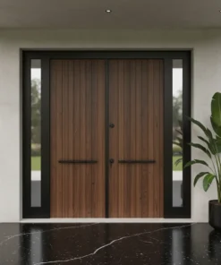Kompakt Ireko Villa Kapisi Modelleri 532 Ceviz