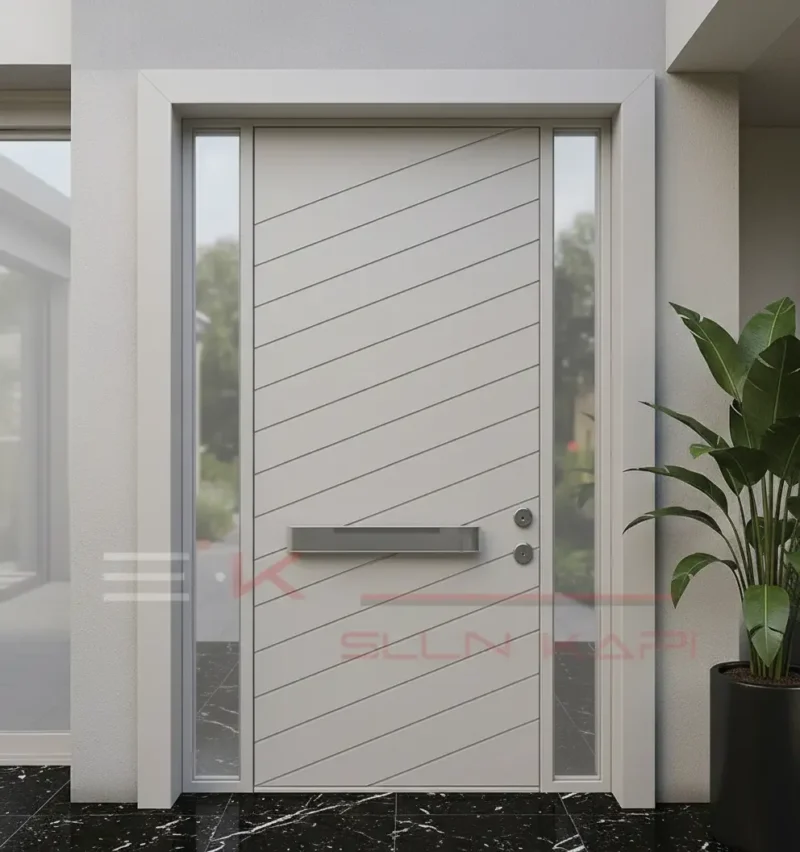 Kompakt Villa Kapısı Viviana 4 Kompakt Villa Kapisi Viviana Gri