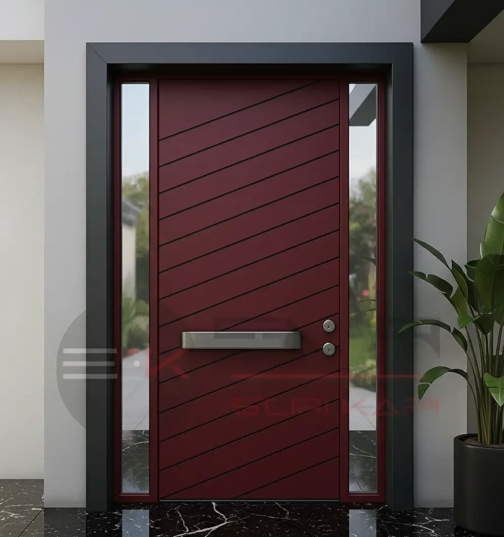 Kompakt-Villa-Kapisi-Viviana-Kirmizi Kompakt-Villa-Kapisi-Viviana-Kirmizi