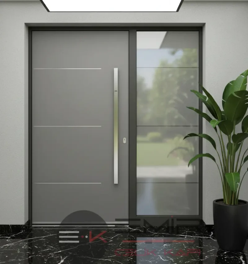 Kompozit Villa Kapısı Modelleri 401 4 Kompozit Villa Kapisi Modelleri 401 Gri