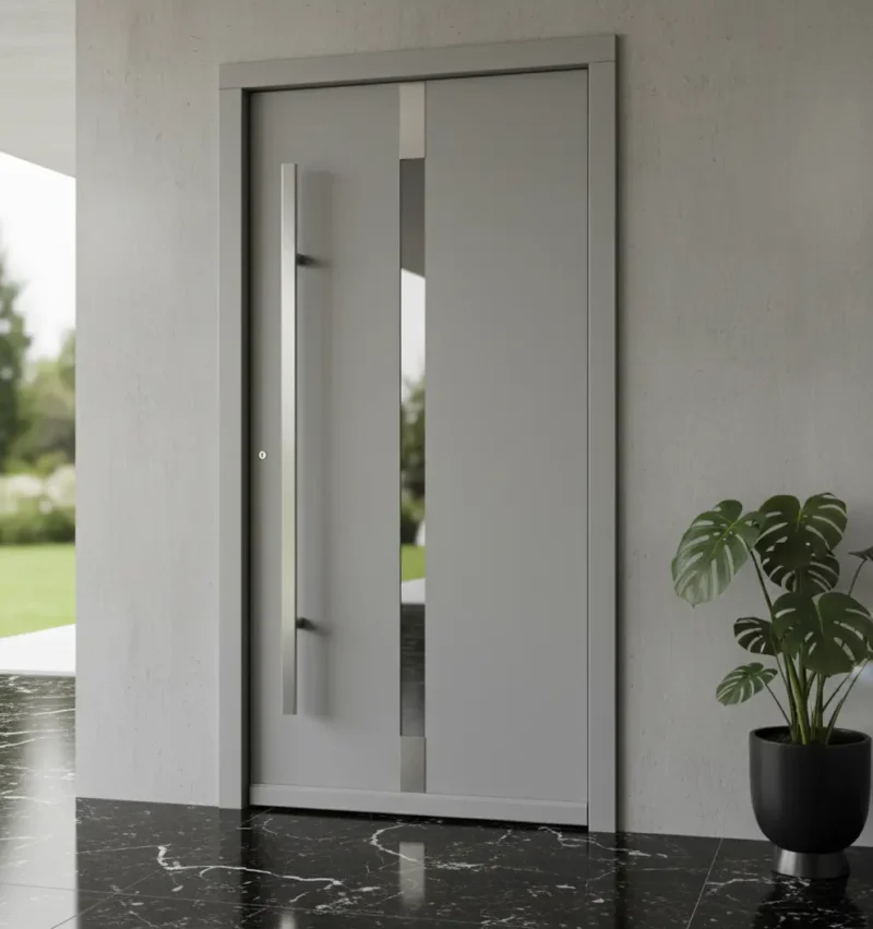 Kompozit Villa Kapısı Modelleri 402 4 Kompozit Villa Kapisi Modelleri 402 Gri