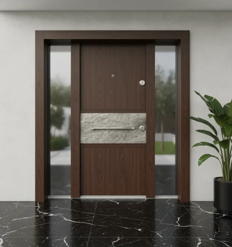 Kompozit Villa Kapısı Modelleri 406 5 Kompozit Villa Kapisi Modelleri 406 Ceviz