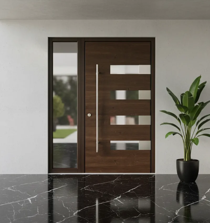 Kompozit Villa Kapısı Modelleri 409 5 Kompozit Villa Kapisi Modelleri 409 Ceviz