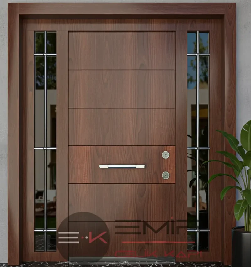 Kompozit Villa Kapısı Modelleri 410 5 Kompozit Villa Kapisi Modelleri 410 Ceviz
