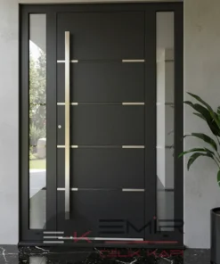 Kompozit Villa Kapisi Modelleri 417 Siyah
