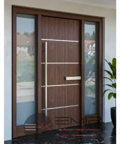 Kompozit Villa Kapisi Modelleri 421 Ceviz