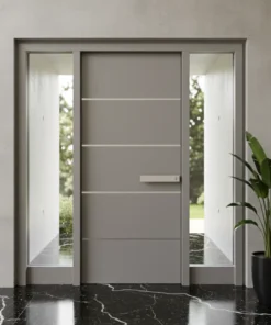 Kompozit Villa Kapisi Modelleri 421 Gri