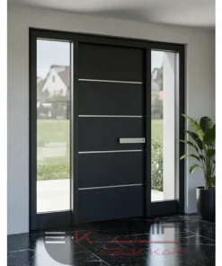 Kompozit Villa Kapisi Modelleri 421 Siyah