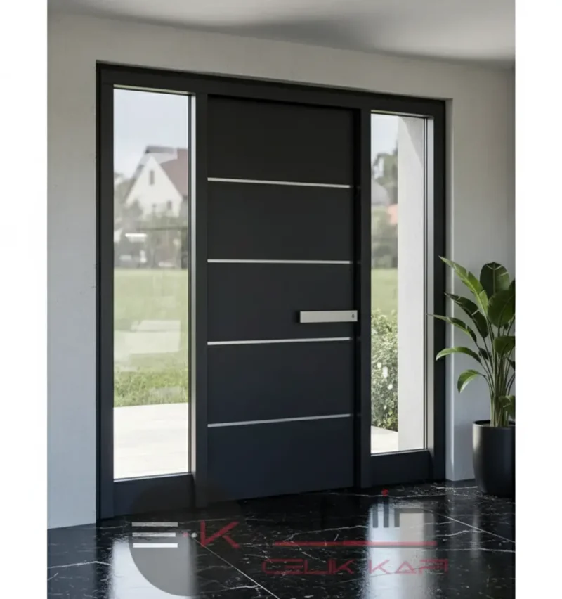 Kompozit Villa Kapısı Modelleri 421 2 Kompozit Villa Kapisi Modelleri 421 Siyah