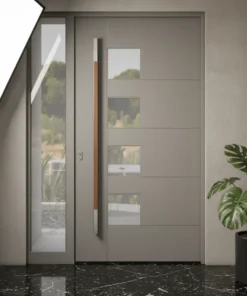 Kompozit Villa Kapisi Modelleri 422 Gri