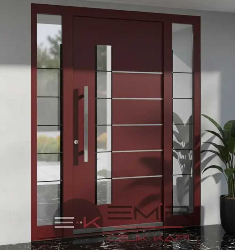 Kompozit Villa Kapısı Modelleri Fiyatları 606 3 Kompozit Villa Kapisi Modelleri Fiyatlari 606 Kirmizi