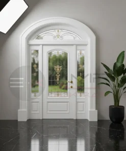 Kubbeli Villa Kapisi Pedri Beyaz