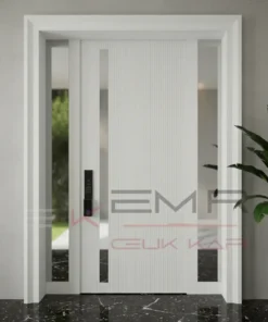 Mat Siyah Dis Kapi Villa Kapisi Joe Black Beyaz