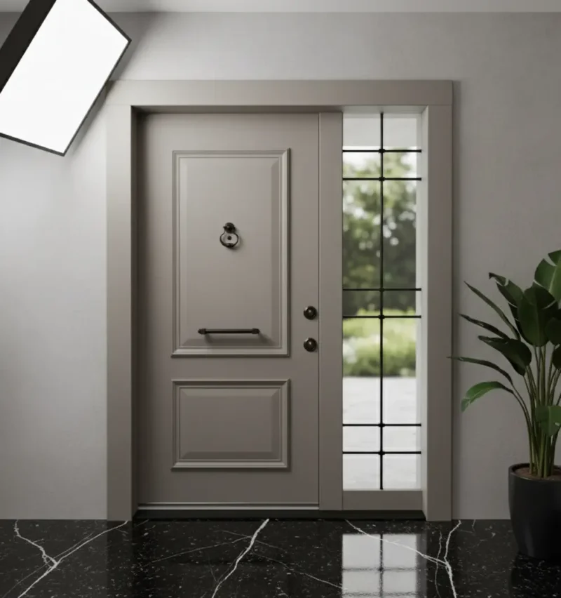 Mavi Villa Kapısı Modelleri 546 4 Mavi Villa Kapisi Modelleri 546 Gri