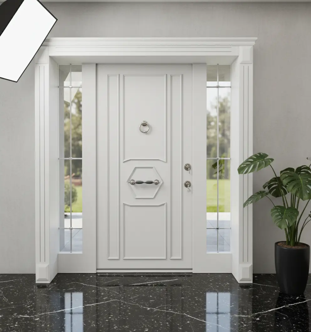Mermer-Villa-Kapisi-Modelleri-548-Beyaz Mermer-Villa-Kapisi-Modelleri-548-Beyaz