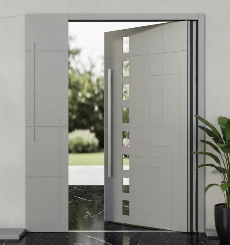 Modern Villa Kapısı Modelleri 249 4 Modern Villa Kapisi Modelleri 249 Gri