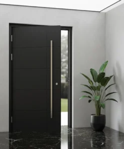 Modern Villa Kapisi Modelleri 250 Siyah