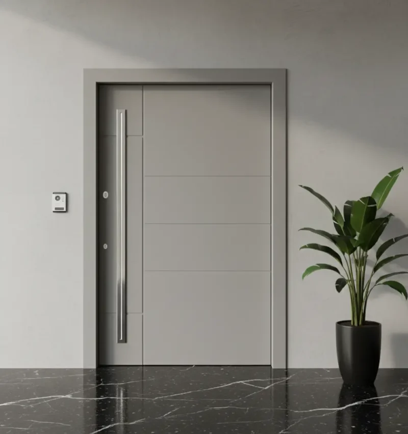 Modern Villa Kapısı Modelleri 258 4 Modern Villa Kapisi Modelleri 258 Gri
